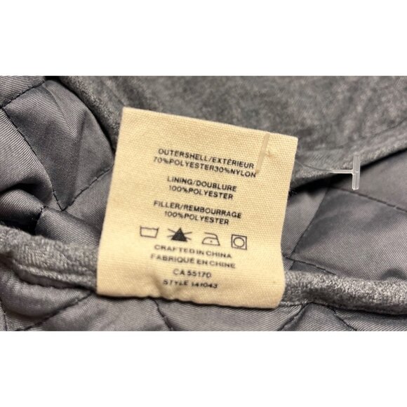 Frank & Oak Mens Quilted Jacket XL Outerwear Polyester/Nylon Blend black - Picture 4 of 12